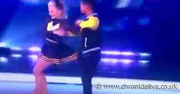 Caprice booed on Dancing on Ice as she returns to rink after partner drama