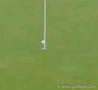 Tiger Woods defies physics by spinning golf ball out of hole, makes most disappointing birdie of 2020