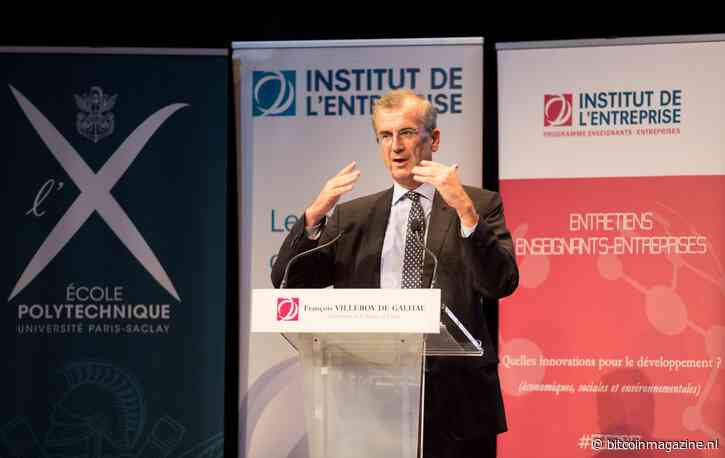 Franse centraal bankier: ‘Bedrijven moeten geen digitale valuta uitgeven’