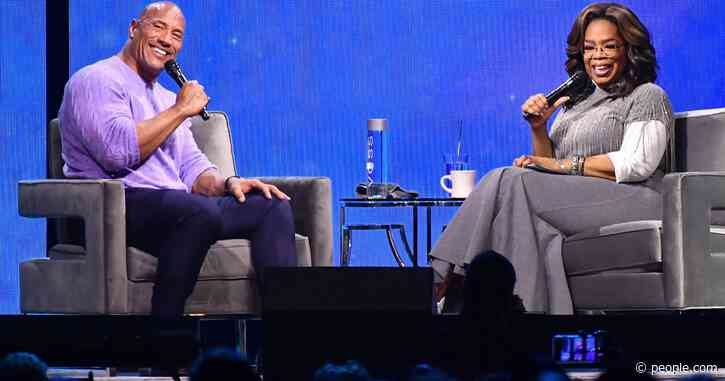 Oprah Winfrey & Dwayne Johnson Sip Tequila During 'Epic Chat' as She Pays Tribute to His Late Father