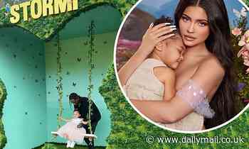Kylie Jenner transforms her backyard into a butterfly haven for Stormi's birthday with Travis Scott