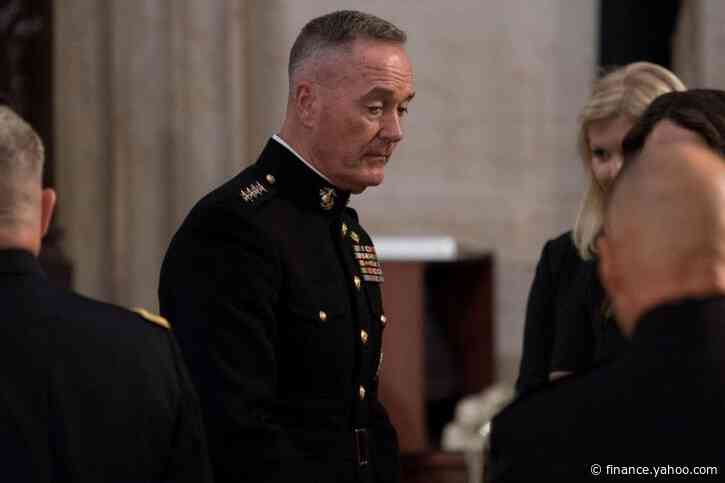 Former top U.S. general Dunford joining Lockheed Martin&#39;s board
