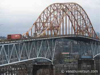 Seismic and wind warning system goes live soon on Pattullo Bridge