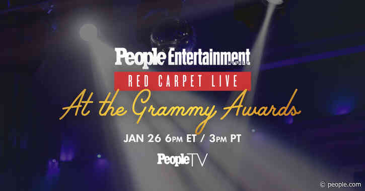 Watch the Grammy Awards Red Carpet Livestream with PeopleTV