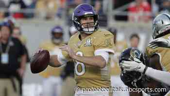 Trial run of possible onside kick replacement ends in Kirk Cousins interception