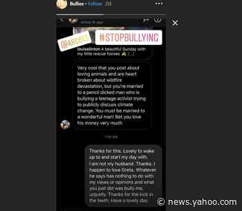 'I stand with Greta': Mnuhcin's wife defends teen activist after husband tells her to get a degree