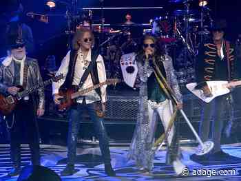 Aerosmith helps Las Vegas unfurl new tourism slogan in Grammy ad