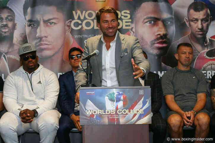 Hearn Wants Joshua To Face Wilder-Fury 2 Winner In Saudi Arabia