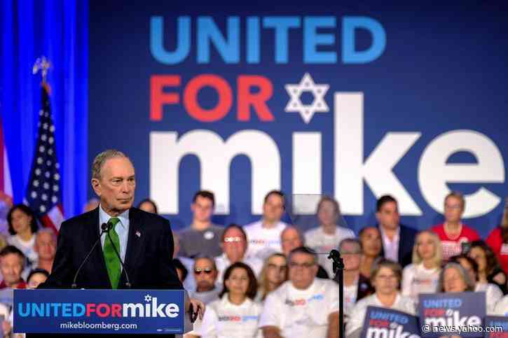 U.S. candidate Bloomberg vows to back Israel, takes dig at Sanders