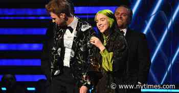 Billie Eilish Sweeps Top Awards at the Grammys