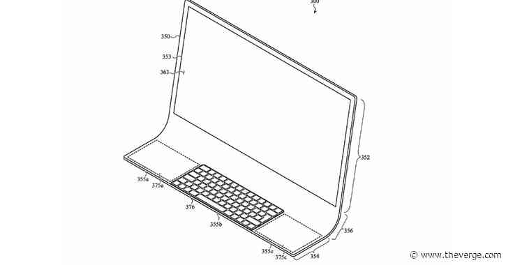Apple imagines iMac built into curved sheet of glass