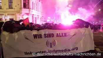 „Bullen jagen“: Linksradikale Demonstration in Leipzig eskaliert