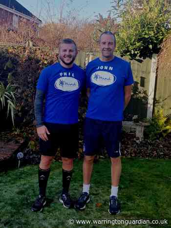 Dad and son to run London Marathon for mental health charity Mind