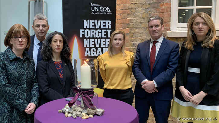 Holocaust Memorial Day: standing together