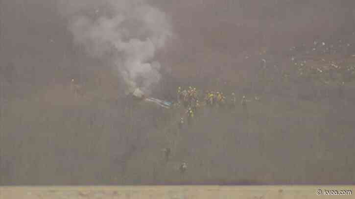 Bryant’s helicopter flew in fog that grounded other choppers