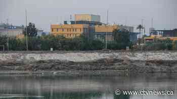 Three rockets hit U.S. Embassy compound in Baghdad