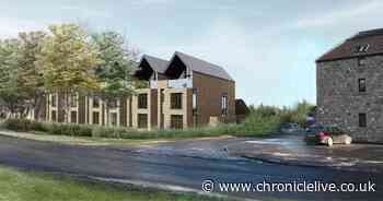 Seven 'cool and edgy' townhouses will be built at former Amble pub