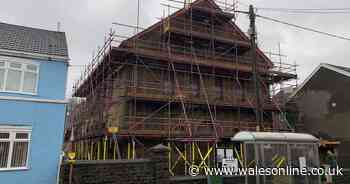 People in a Welsh town are having to pay almost 60% more to their local council in 2020/21