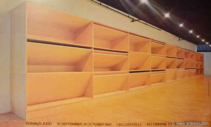 With Big MoMA Retrospective Looming, New York Prepares for Donald Judd Mania