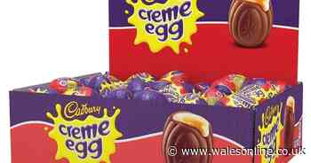 Amazon is selling a big box of Cadbury Creme Eggs for a very low price