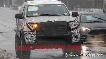 2-door Ford Bronco mule spotted in the wild