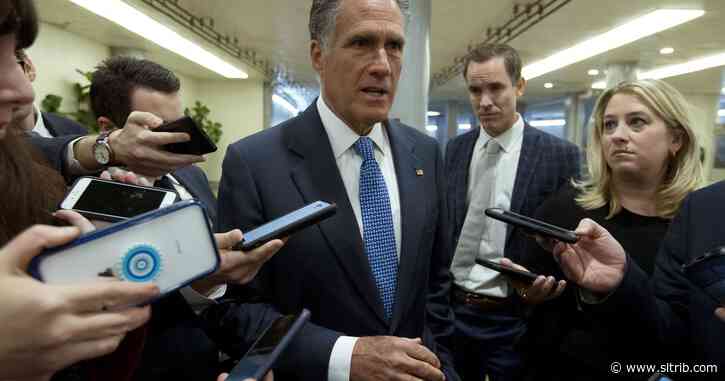 Sen. Mitt Romney says it’s ‘increasingly apparent’ the Senate should hear from John Bolton
