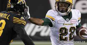 Edmonton Eskimos re-up with kick returner Christion Jones