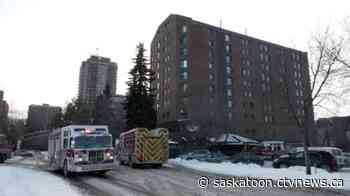 Candle on desk starts fire at Saskatoon apartment building