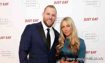 Chloe Madeley cosies up to husband James Haskell at Takeaway Awards