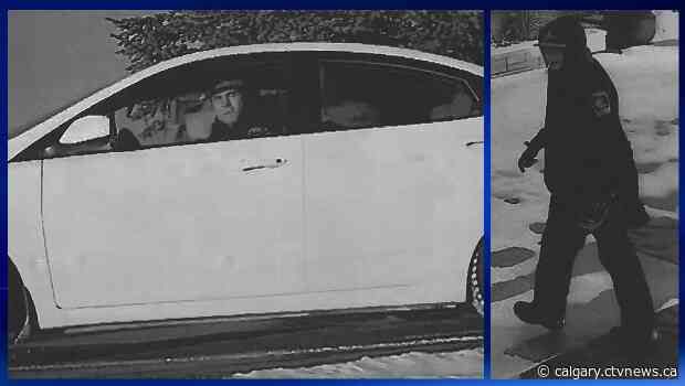 Airdrie RCMP release surveillance photos of rural break-in suspects
