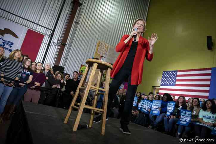 Elizabeth Warren Sets Aggressive End-of-Month Fundraising Goal
