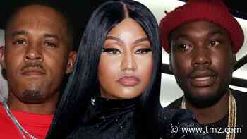 Nicki Minaj, Hubby Stared Down by Meek Mill Before Shouting Match