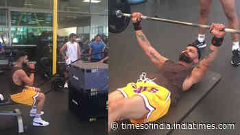 Anushka Sharma’s hubby Virat Kohli again sets the bar high with his fitness routine