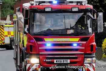 Fire crews attend to alleged car fire