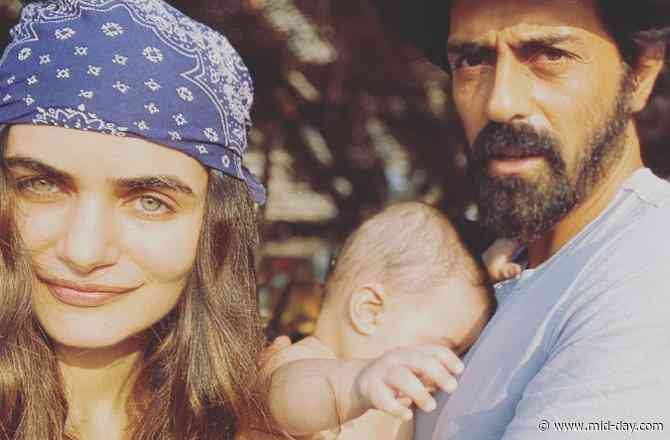 Arjun Rampal's photo of his 'camera shy' baby boy has stolen our heart!