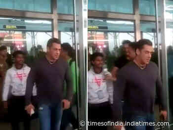 Watch: Salman snatches phone away from fan