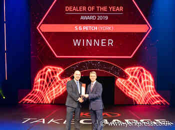 SG Petch, York, is Dealer of the Year at Kia UK National Dealer Conference