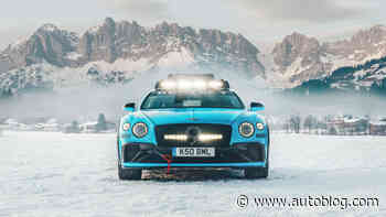 Bentley unveils Continental GT ice racer