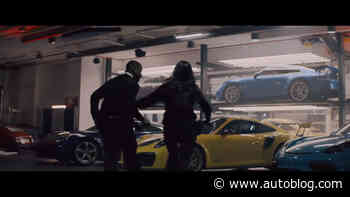 Try to spot the new Porsche 911 GT3 in this Super Bowl commercial