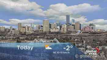 Edmonton early morning weather forecast: Tuesday, January 28, 2020
