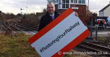 Rail Minister visits Bedlington Station to see how plans to re-open line could boost Northumberland