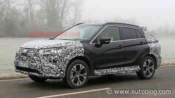 Refreshed Mitsubishi Eclipse Cross spied, loses Aztek-style rear hatch