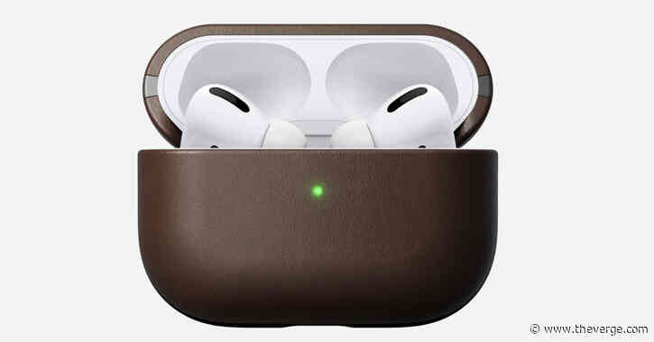 This leather AirPods Pro case makes Apple’s earbuds feel more premium