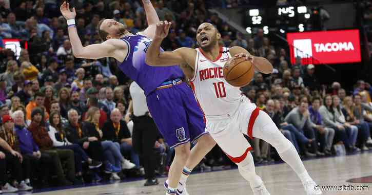 The Triple Team: Utah Jazz’s perimeter defense woeful in loss to Houston Rockets, allowing Eric Gordon to score 50