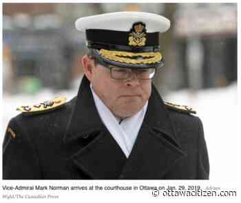 Failed prosecution of Vice Admiral Norman cost at least $1.4 million but full cost won’t be revealed