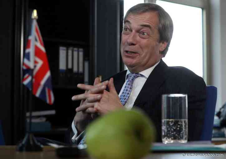 Brexit crusader Farage: "I'll miss playing the villain"