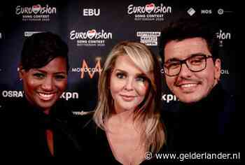 Vuurdoop voor presentatietrio Songfestival bij loting halve finales: ‘Douze points’