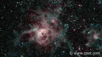 NASA sends Spitzer telescope out in style with wild Tarantula Nebula view     - CNET