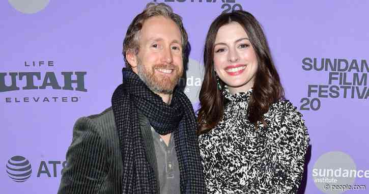 Anne Hathaway Steps Out with Husband Adam Shulman for Date Night at Sundance Film Festival