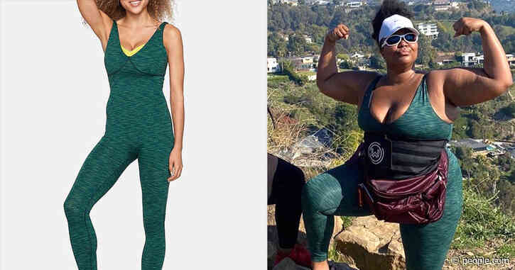 Lizzo Did Her Pre-Grammys Warm-Up in This Outdoor Voices Unitard — Shop It for Less Than $100